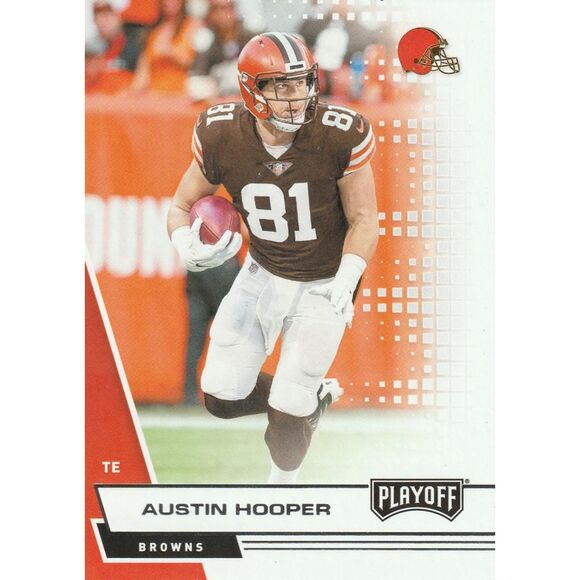 2020 Panini Playoff Football Card #40 Austin Hooper - Picture 1 of 2